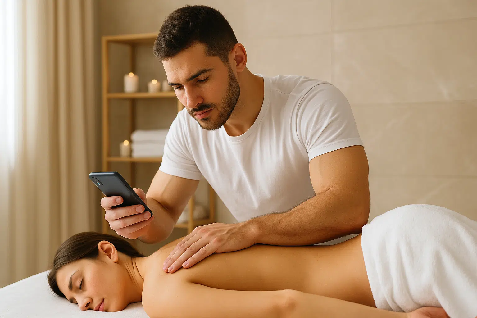 El poder de una buena app de masaje
