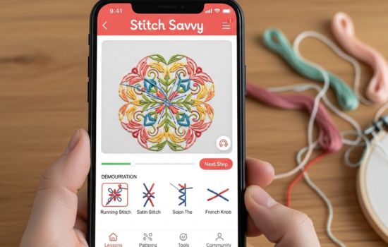 Aprende Bordado en tu Celular Fácilmente