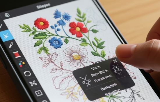 Aprende Bordado con Esta Aplicación Innovadora