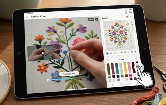 Aprende Bordado Fácilmente con tu Celular