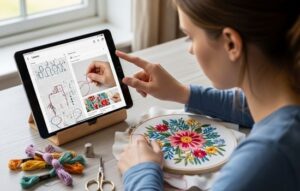 Aprende Bordado Fácilmente con Tu Teléfono Móvil
